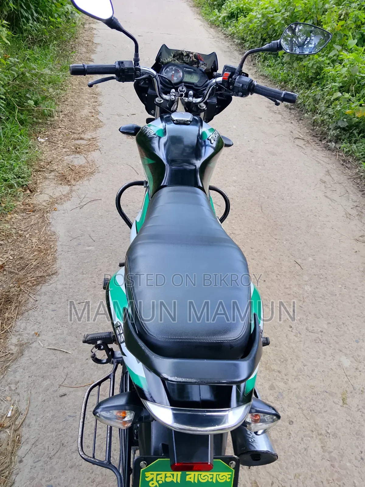 Bajaj discover 125 2015 Green