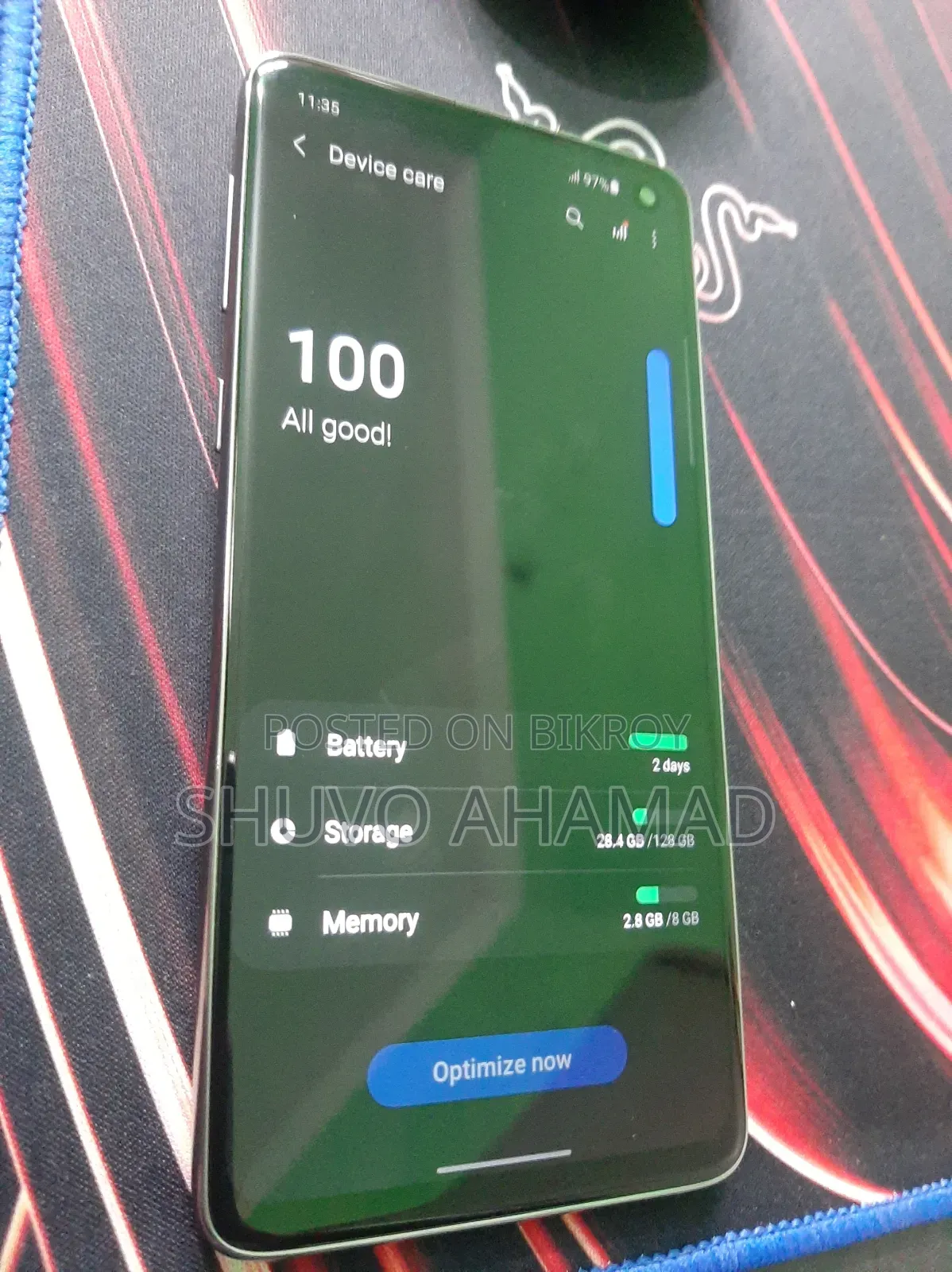 Samsung Galaxy S10 128 GB Black