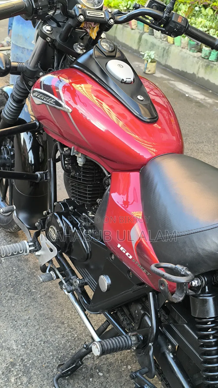 Bajaj Avenger 160 Street 2021 Red