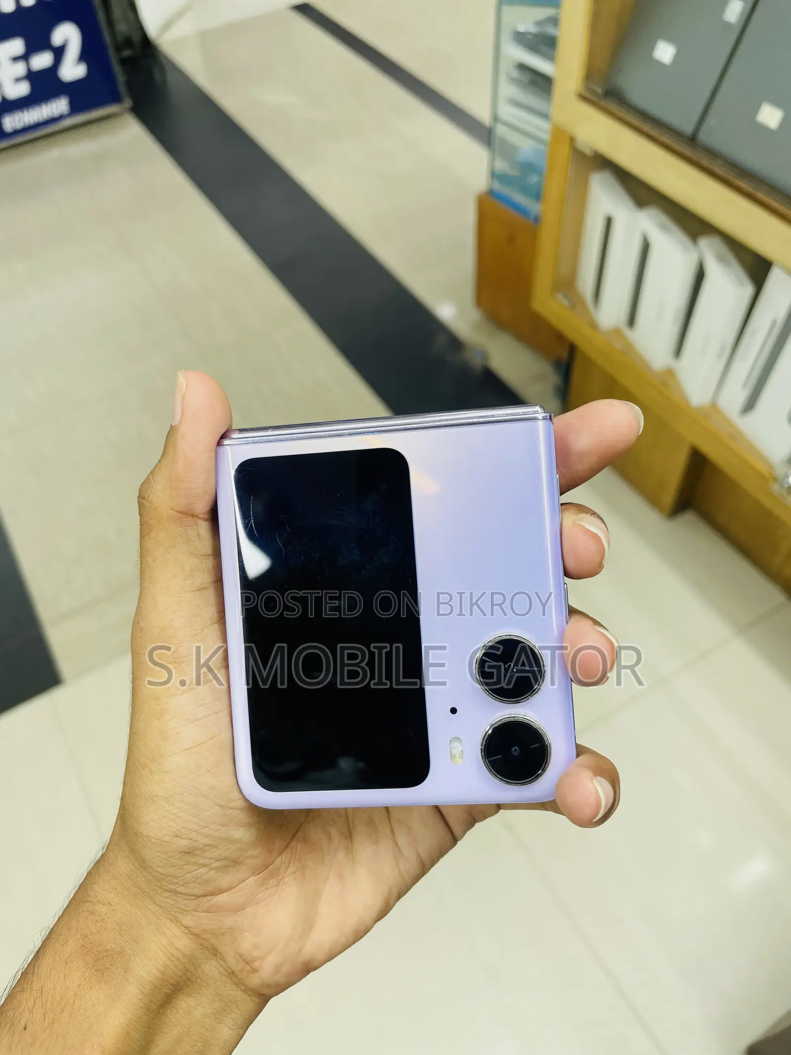 অপ্পো ফাইন্ড এন২ ফ্লিপ ২৫৬ জিবি পার্পল
