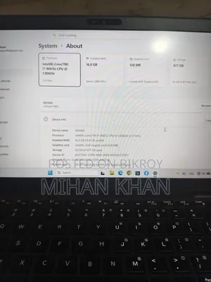 Laptop Dell Latitude 5400 16GB Intel Core I7 SSD 512GB