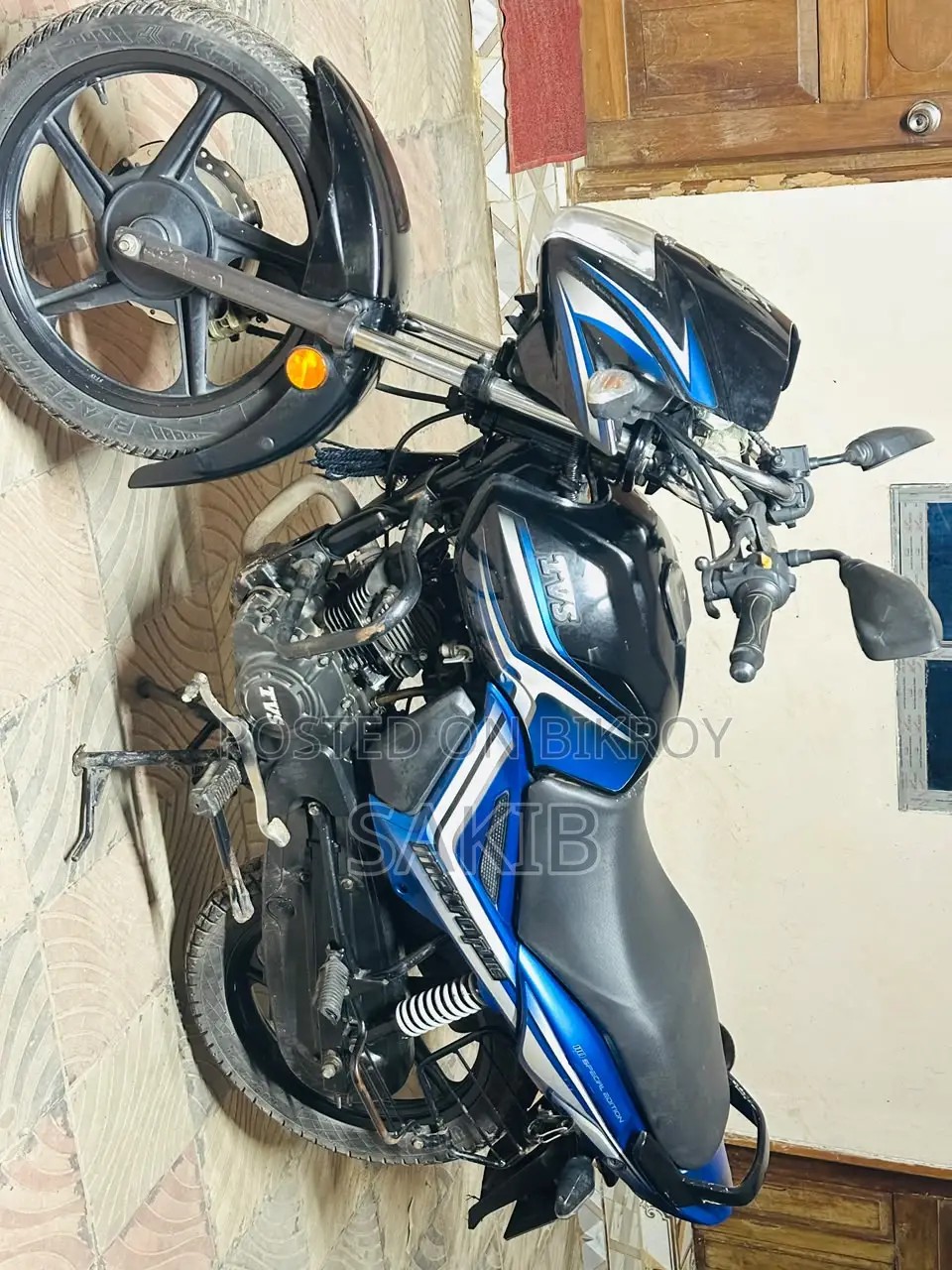 TVS Metro Plus 2022 Blue