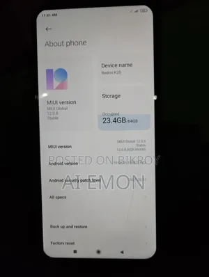 Xiaomi Redmi K20 128 GB White