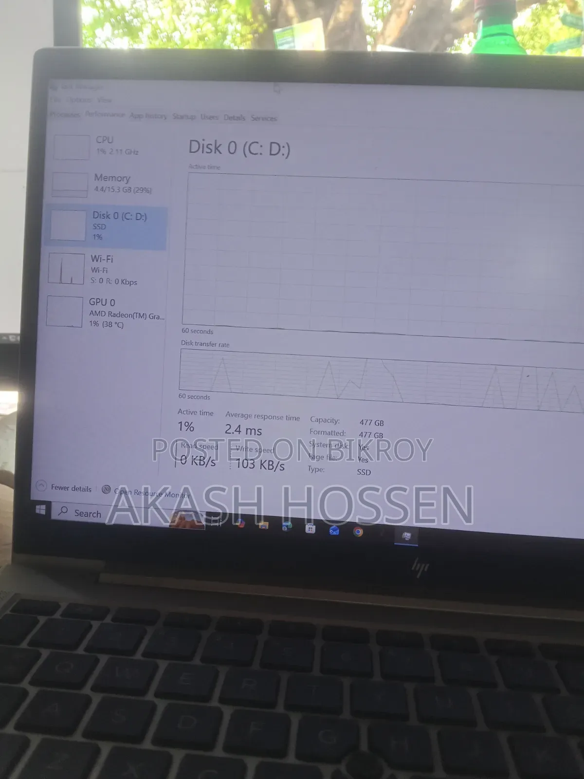 Laptop HP EliteBook 840 G8 16GB AMD Ryzen 7 SSD 512GB