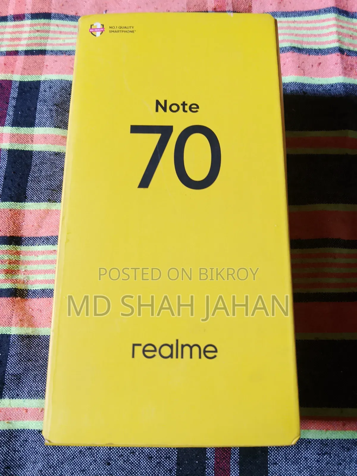 New Realme Note 70 64 GB Black