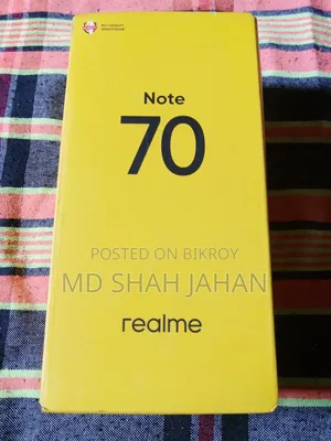 New Realme Note 70 64 GB Black