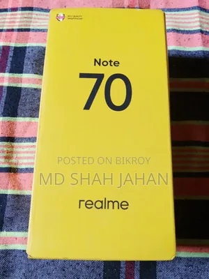 New Realme Note 70 64 GB Black