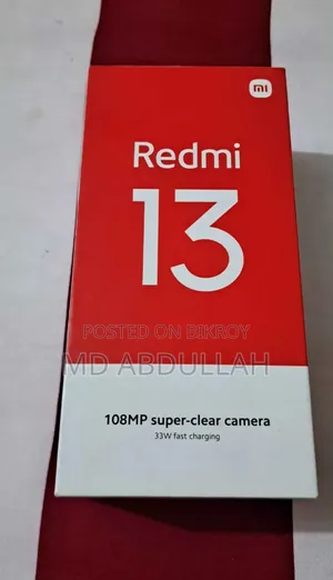 Xiaomi Redmi Note 13 128 GB Black