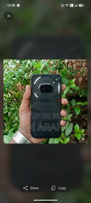 নাথিং ফোন ২এ ১২৮ জিবি কালো