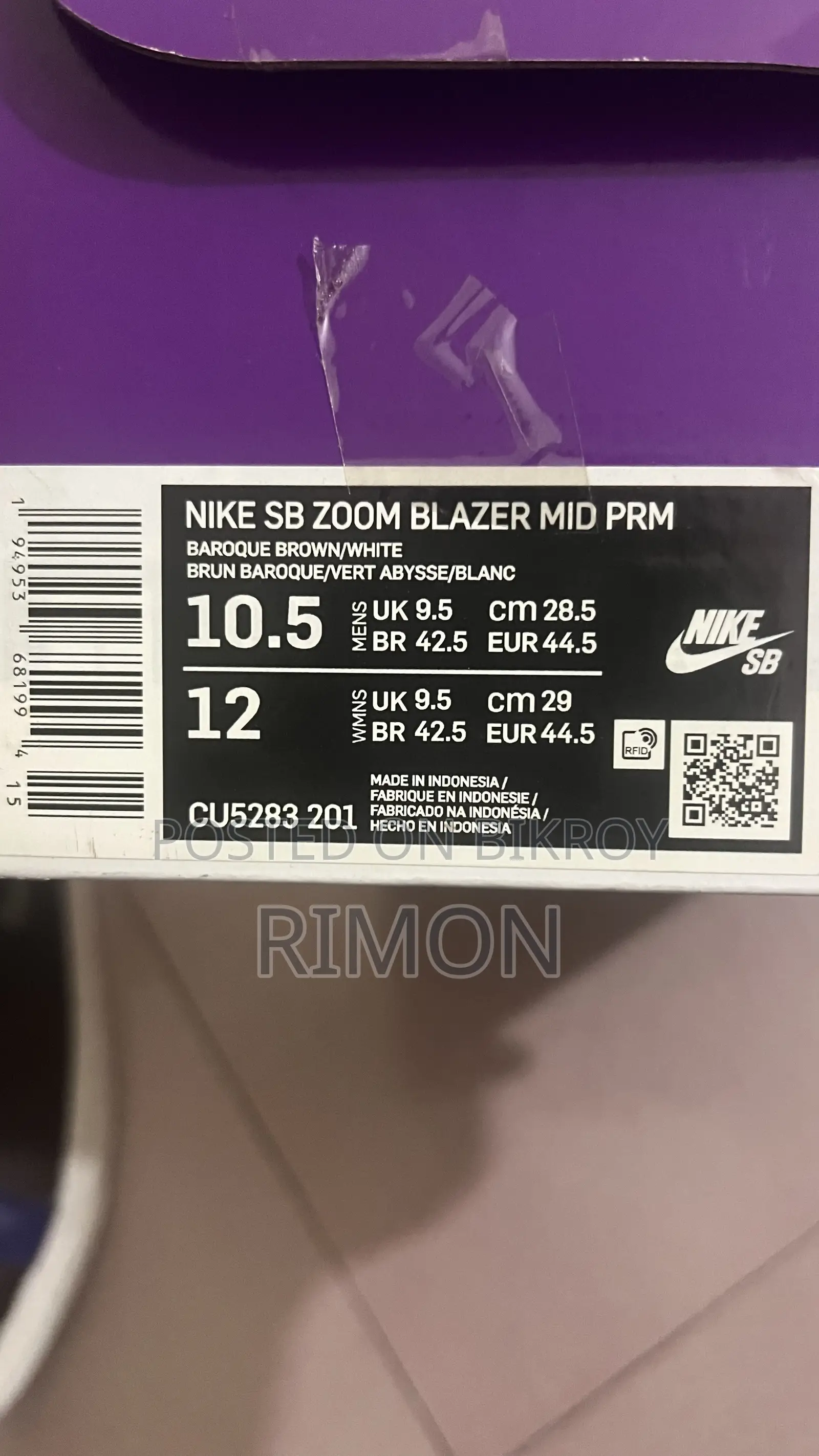 Nike Sb Zoom Blazer Mid Premium Sneaker