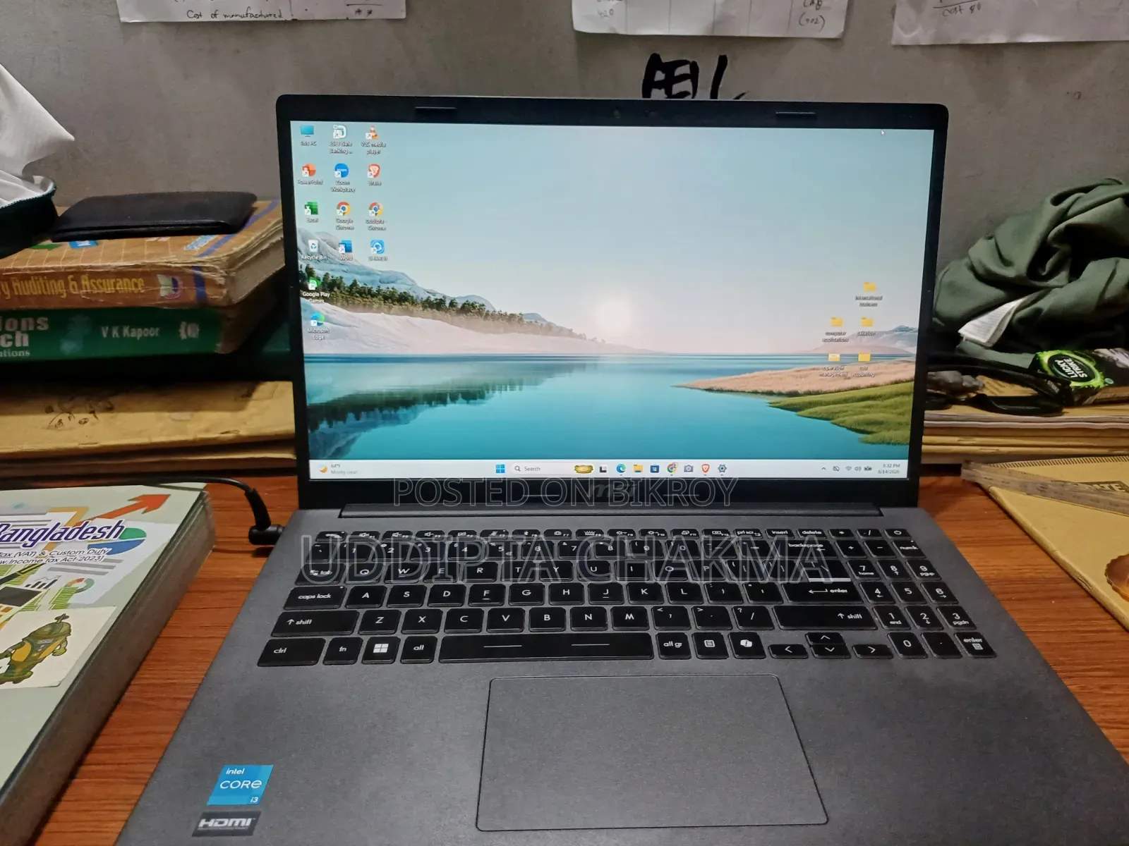 Laptop MSI Modern 14 8GB Intel Core i3 SSD 512GB