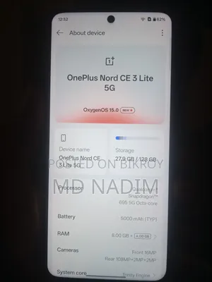 OnePlus Nord CE 3 Lite 128 GB Bronze
