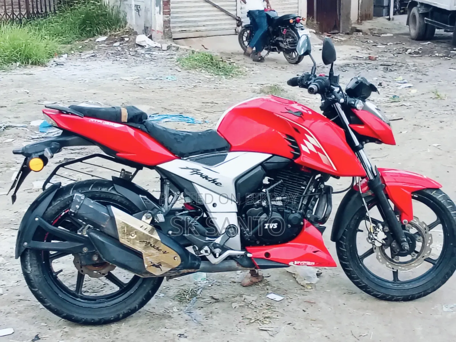 TVS Apache RTR 160 4V 2020 Red