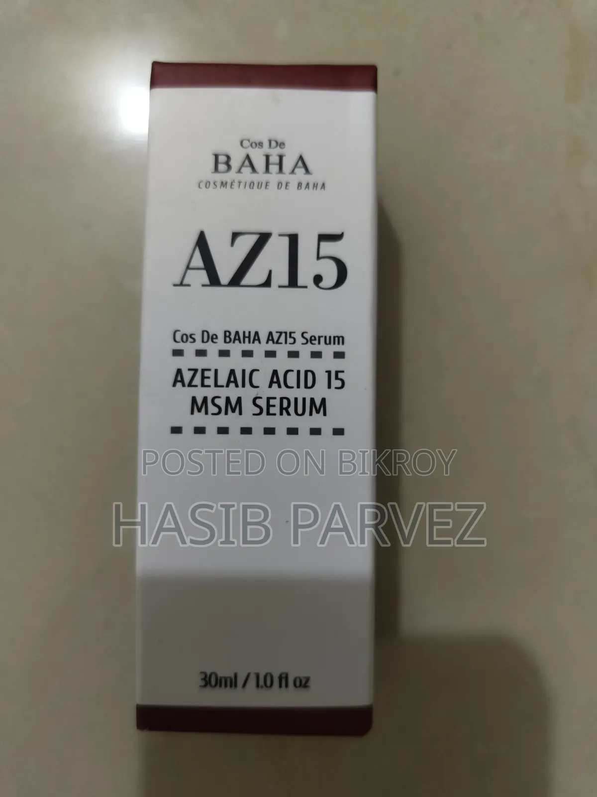Cos De BAHA AZ Azelaic Acid 15 Serum 30ml