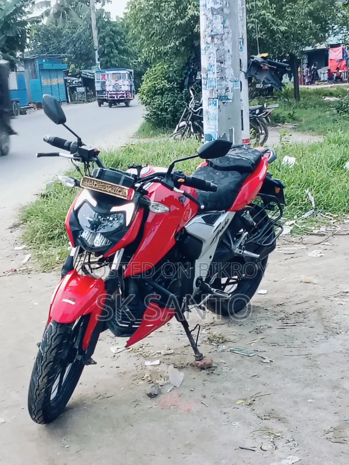 TVS Apache RTR 160 4V 2020 Red