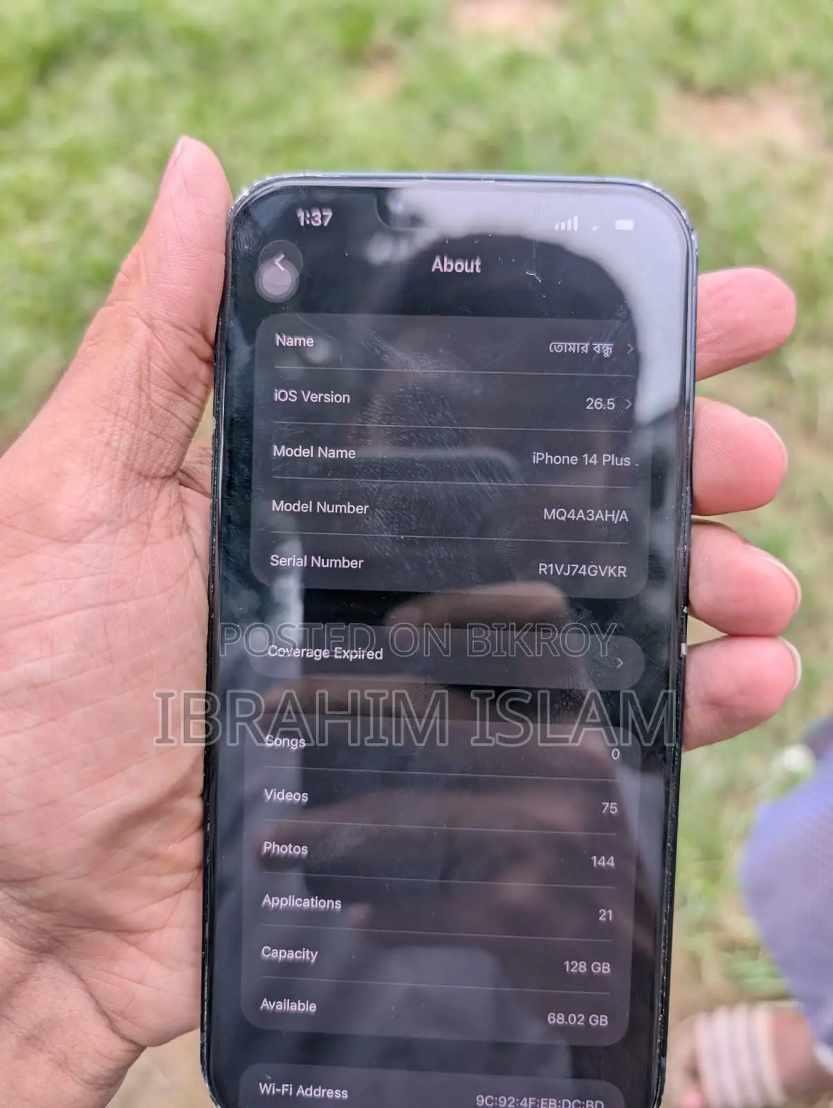 Apple iPhone 14 Plus 128 GB Purple