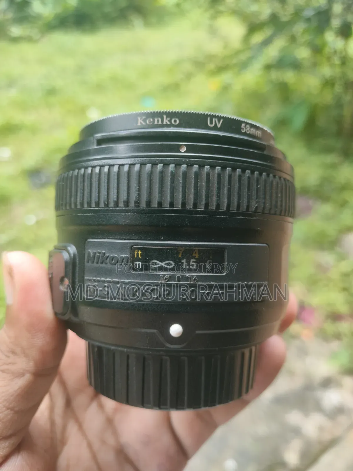 Nikon 50mm Prime Lens