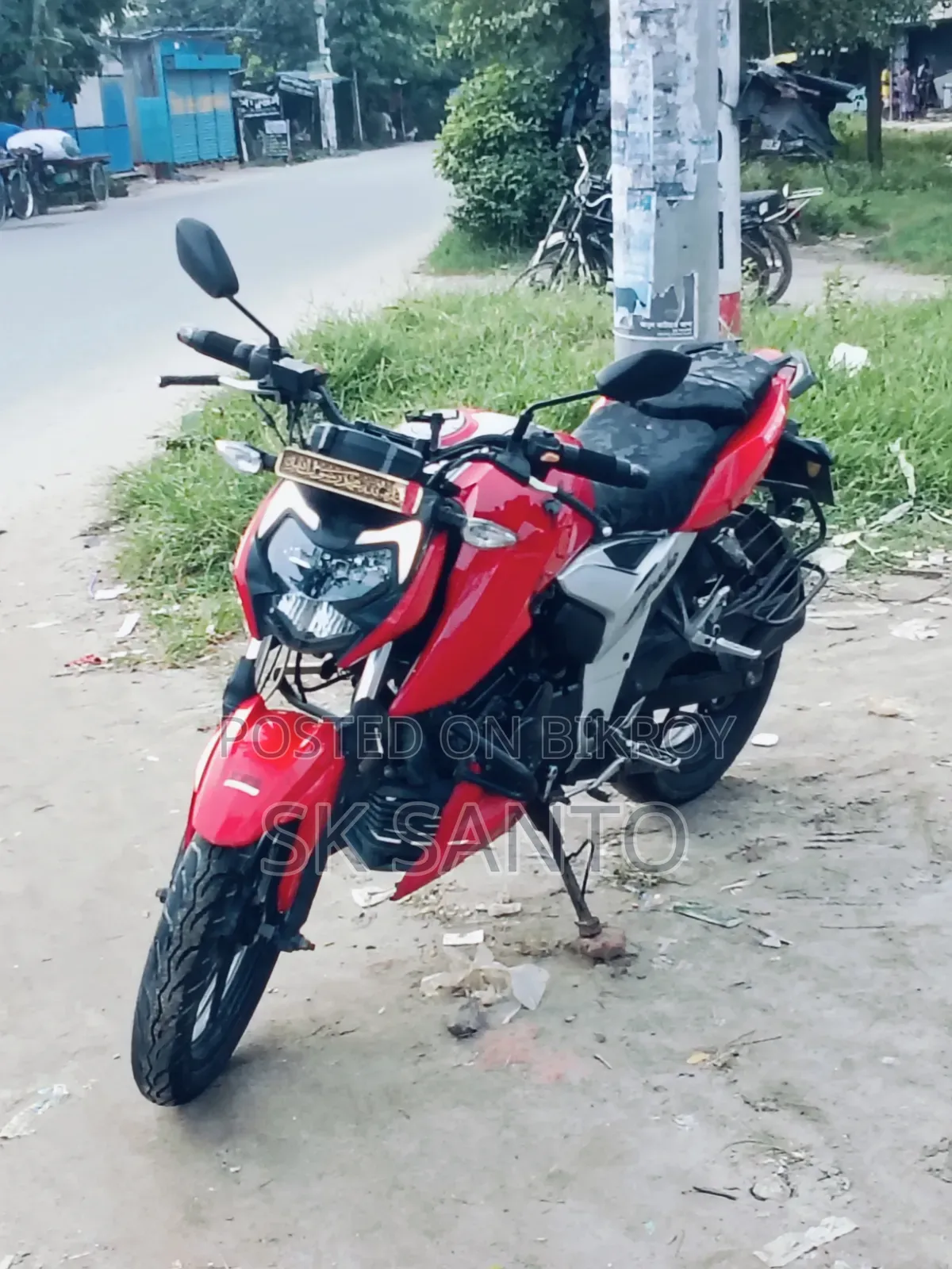 TVS Apache RTR 160 4V 2020 Red