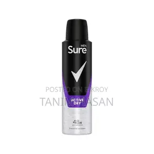 Sure Men Active Dry 48h Protection Antiperspirant Deodorant Spray
