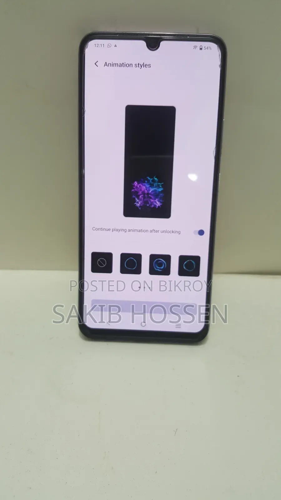 Vivo V20 128 GB Purple