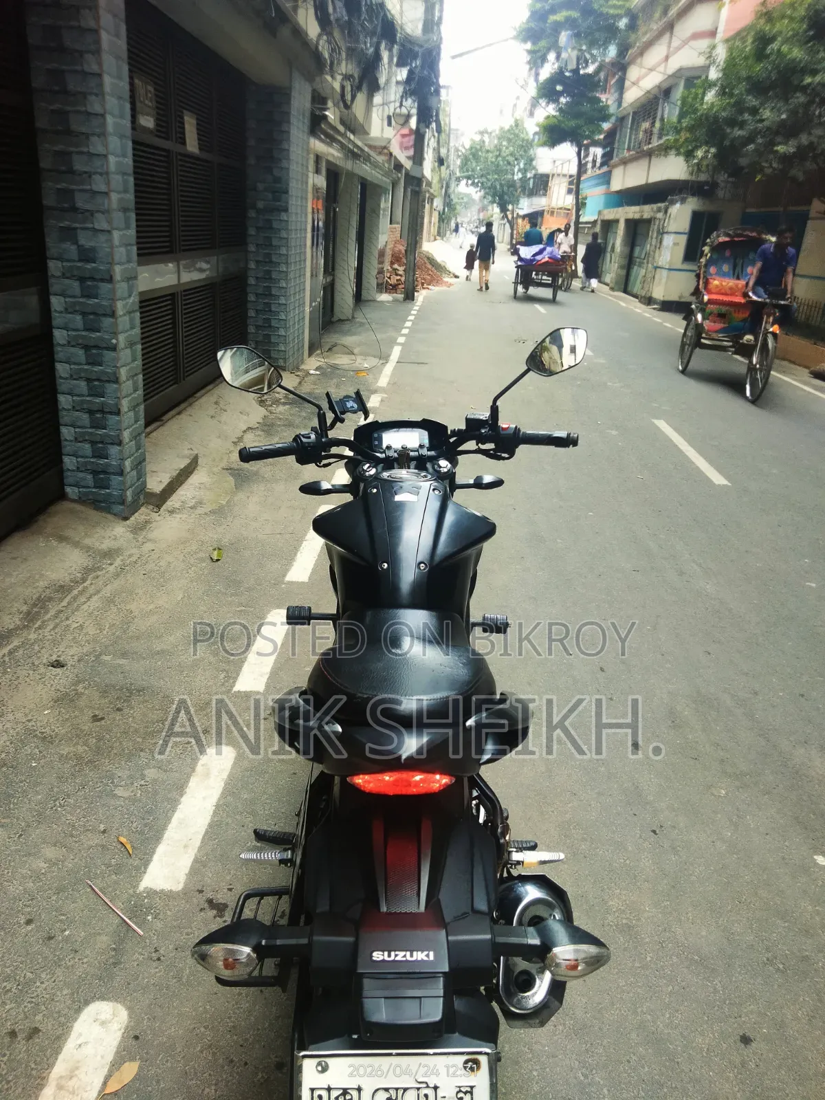 Suzuki Gixxer 2023 Black