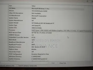 Laptop HP EliteBook 845 G8 8GB AMD Ryzen 5 SSD 256GB