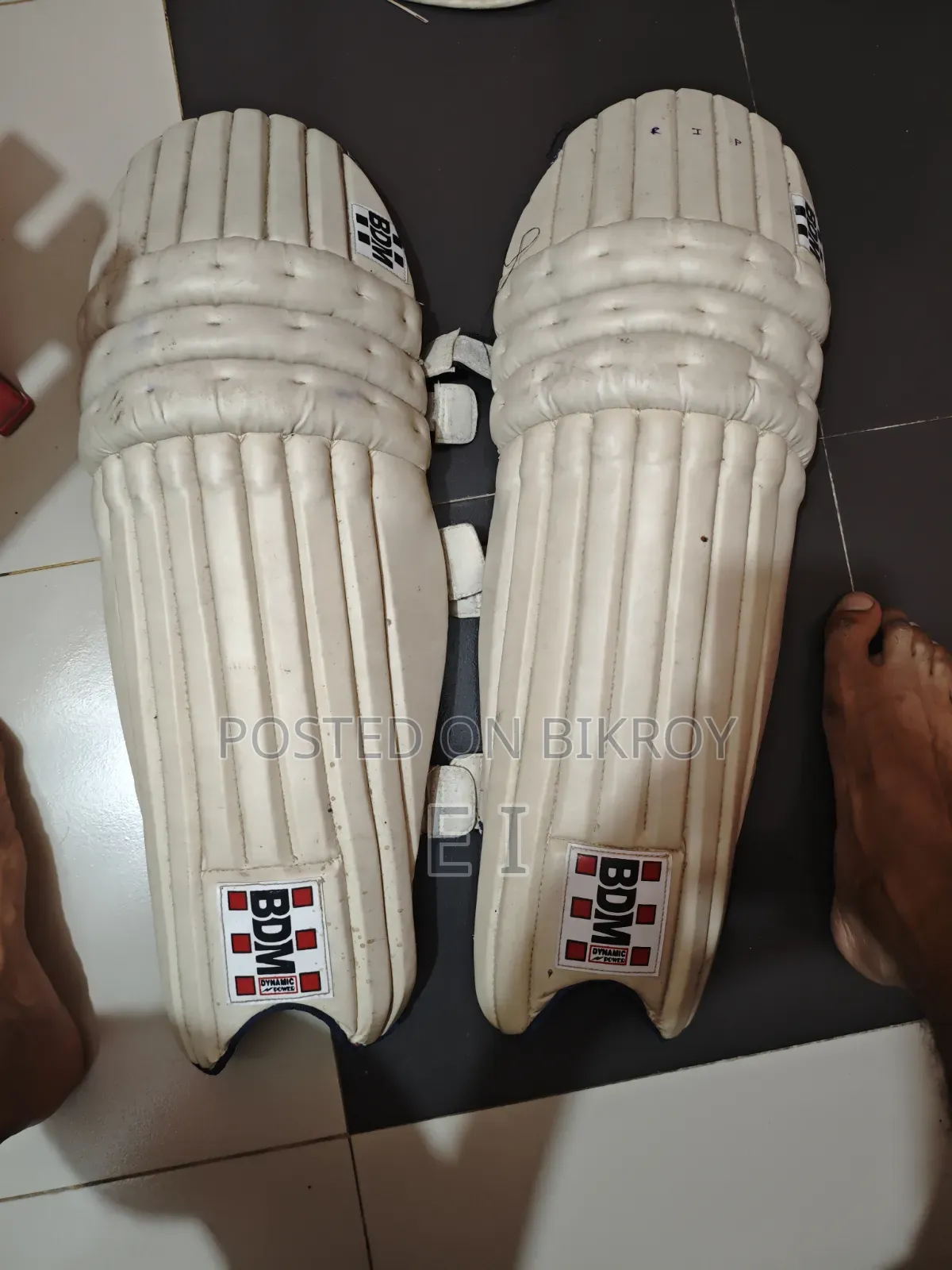 বিডিএম ব্যাটিং প্যাডস + বেসিক কিট ব্যাগ