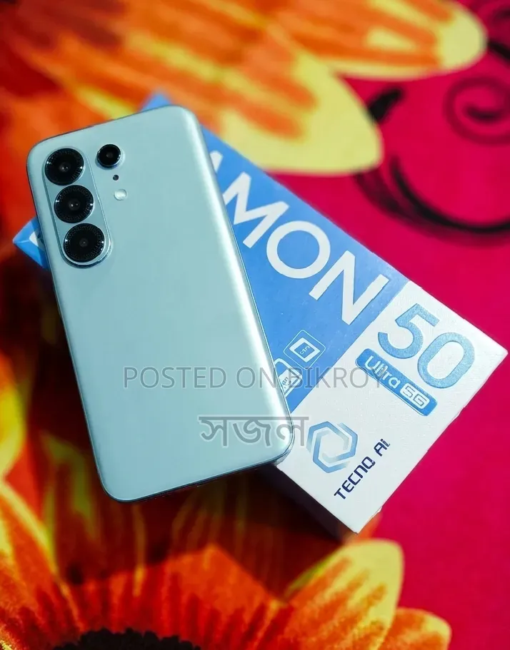 New Tecno Camon 50 Ultra 256 GB Silver