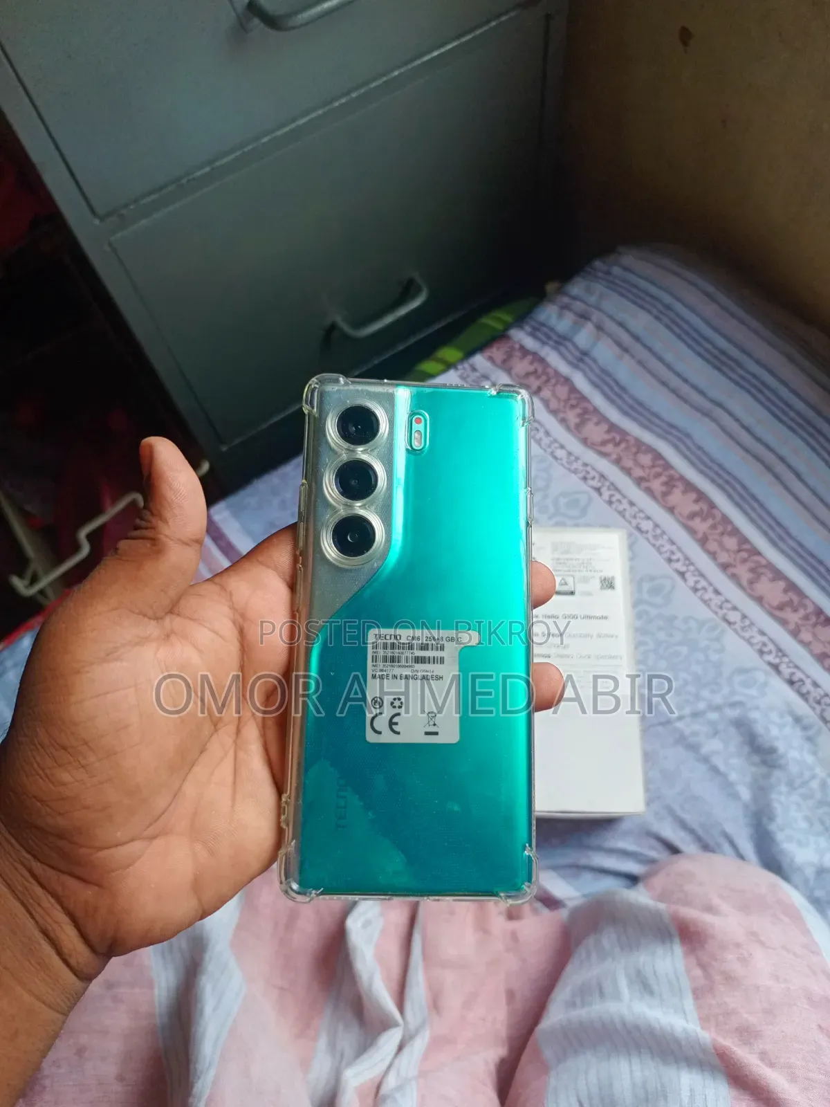 Tecno Camon 40 Pro 4G 256 GB Blue