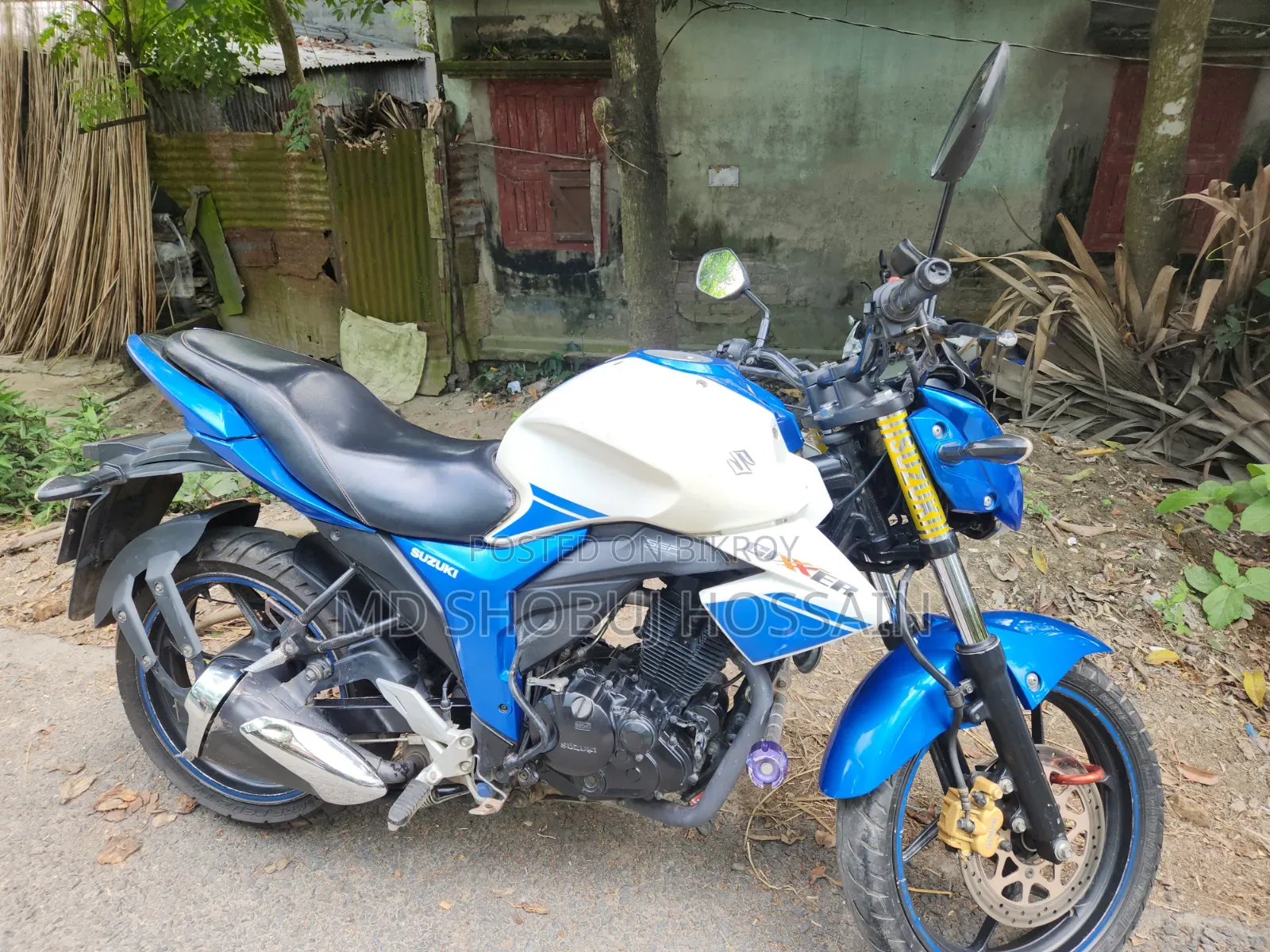Suzuki Gixxer 2017 White