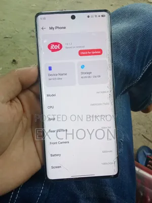 Itel S25 Ultra 256 GB White