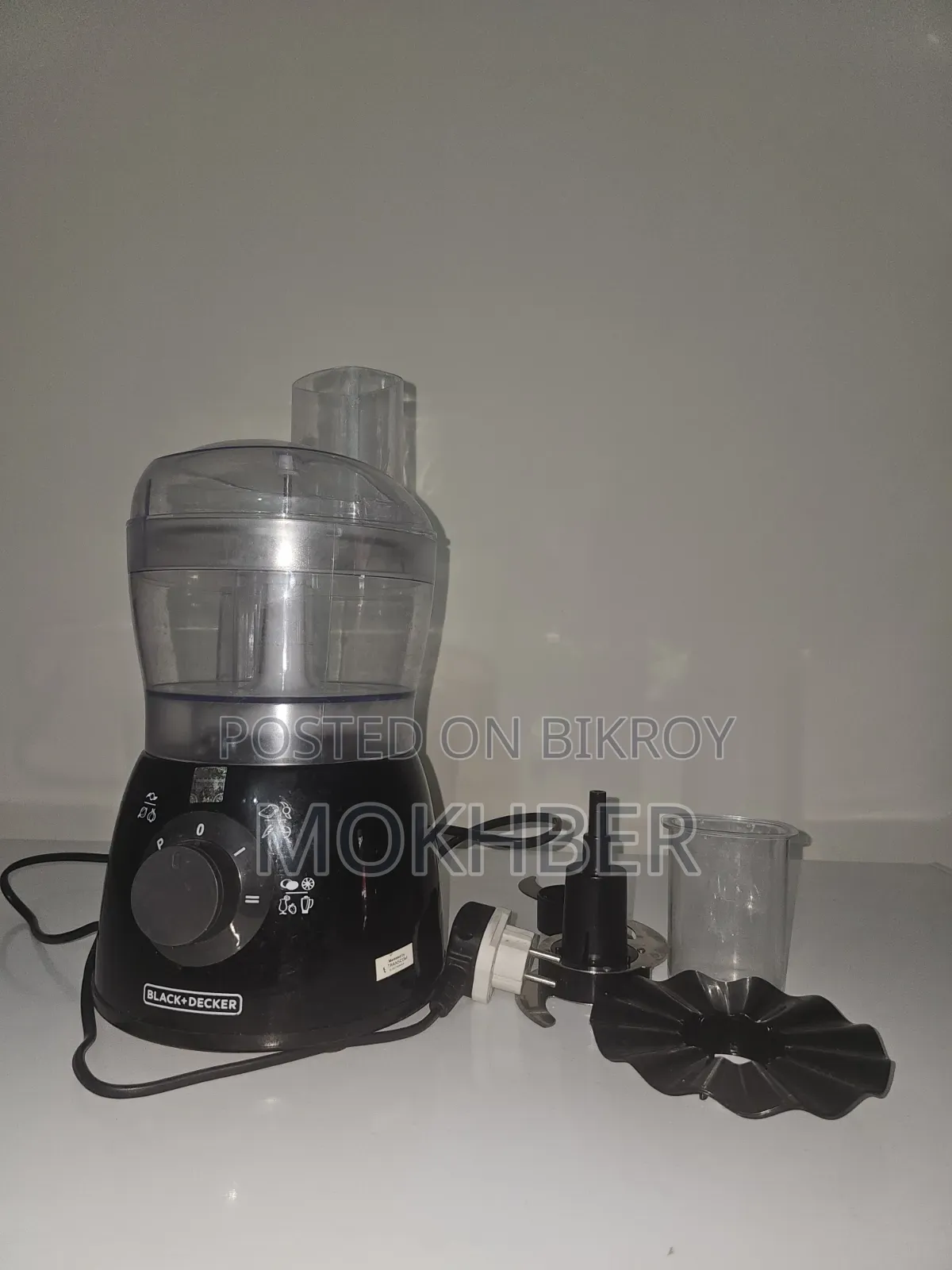 BLACK+DECKER Food Processor – Good condition, complete set
