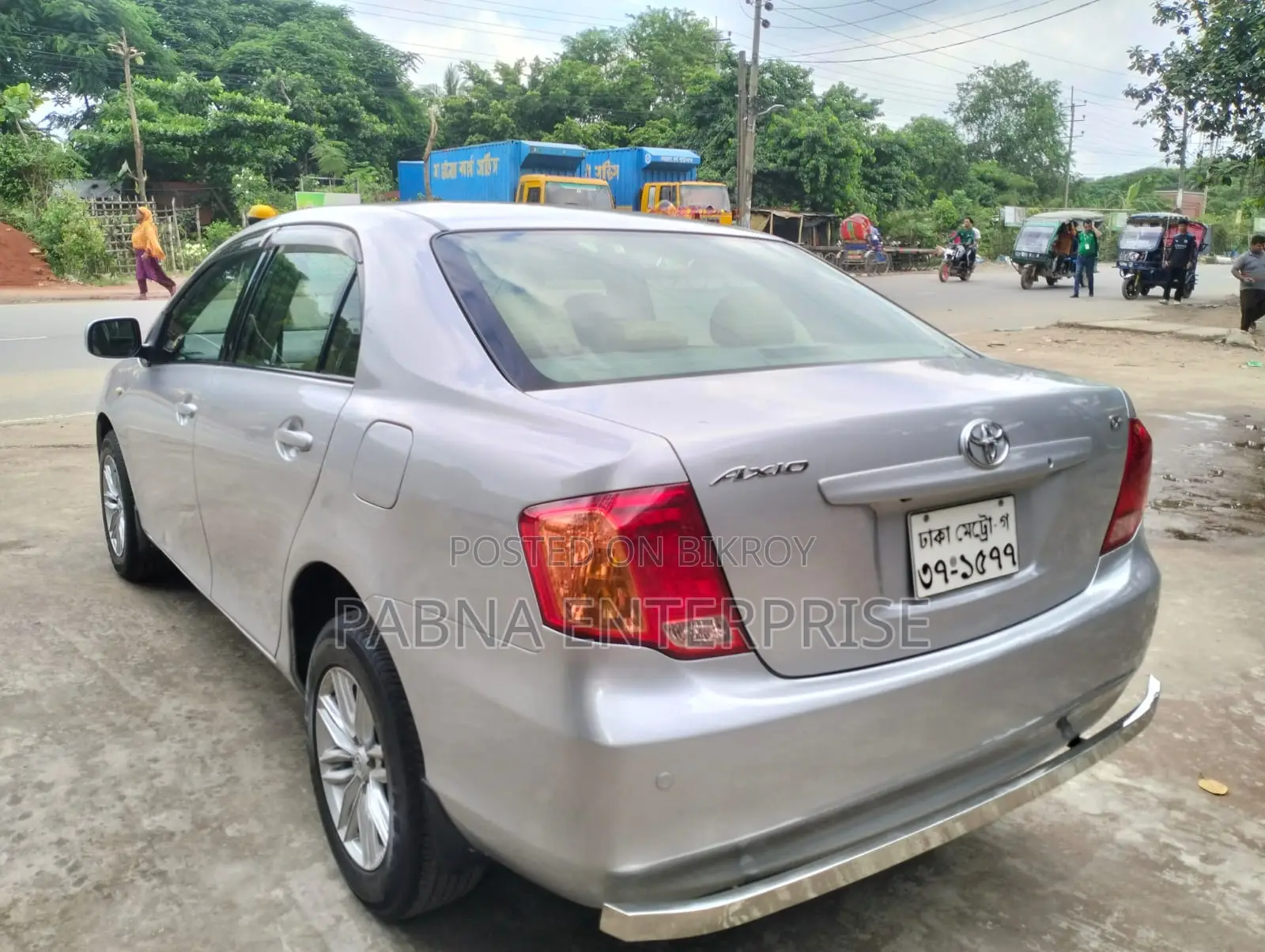 টয়োটা অ্যাক্সিও ২০০৮ সিলভার