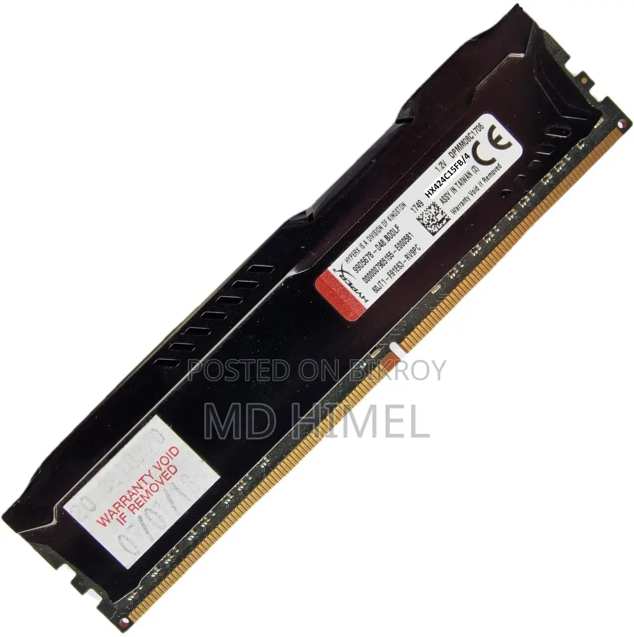HyperX 4gb 2400mhz Ddr4 Ram
