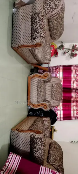 Wood Sofa (Used)