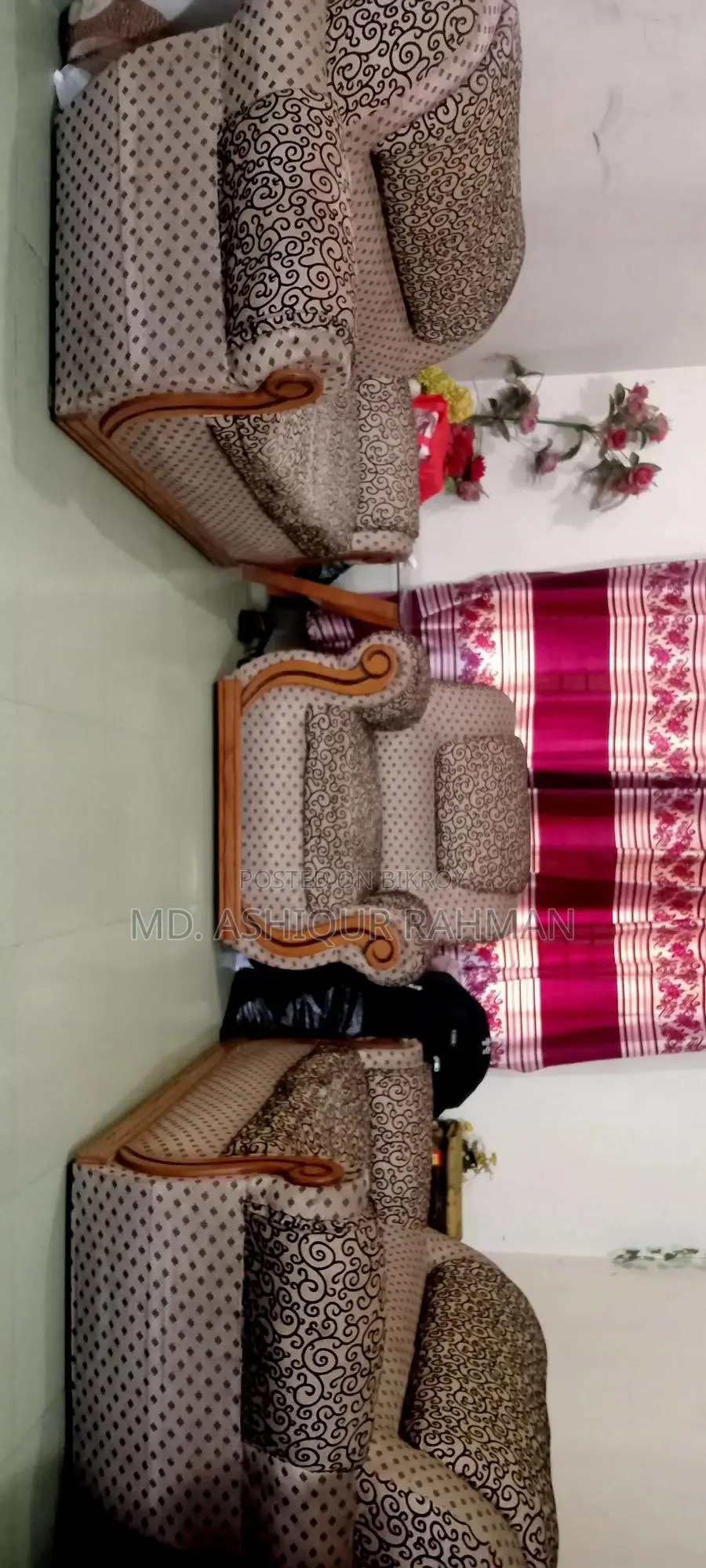 Wood Sofa (Used)