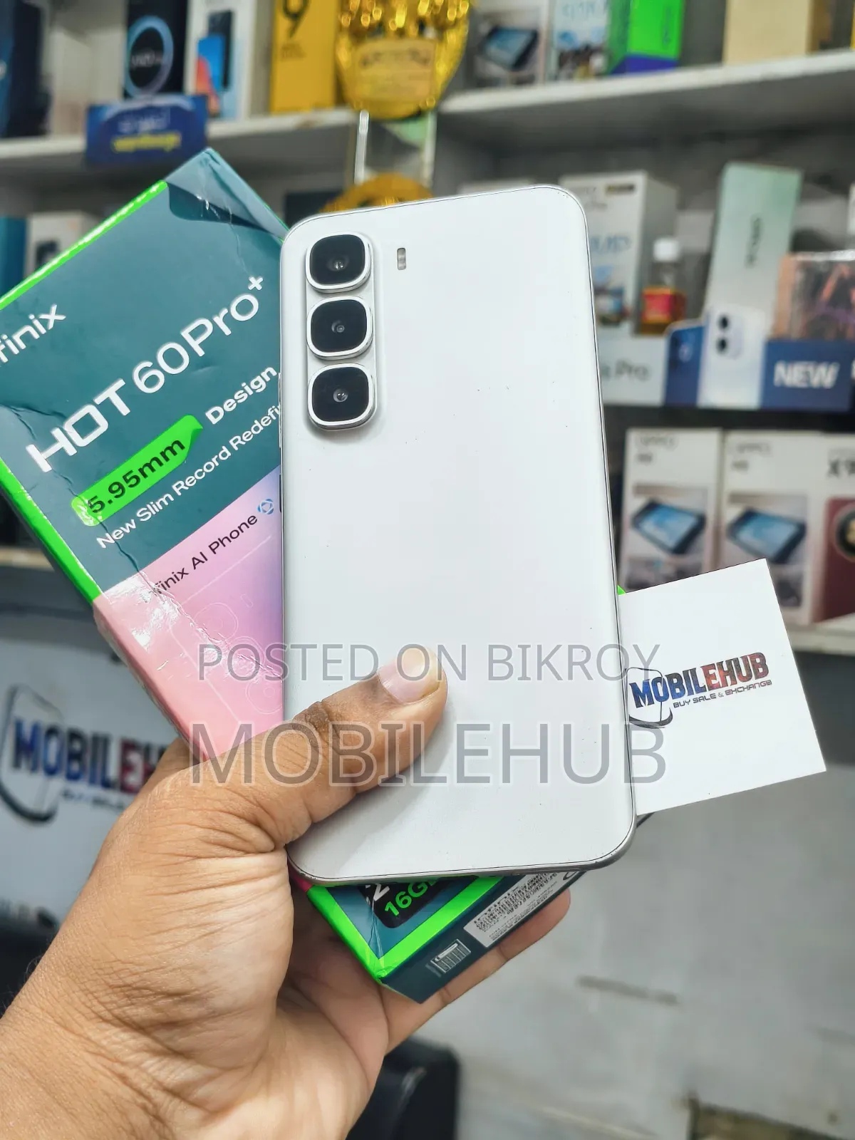 Infinix Hot 60 Pro+ 256 GB Silver
