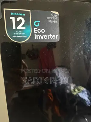 Hisense RT1G276NAB/BD3 277L TMF Inverter Glass Door Refrigerator