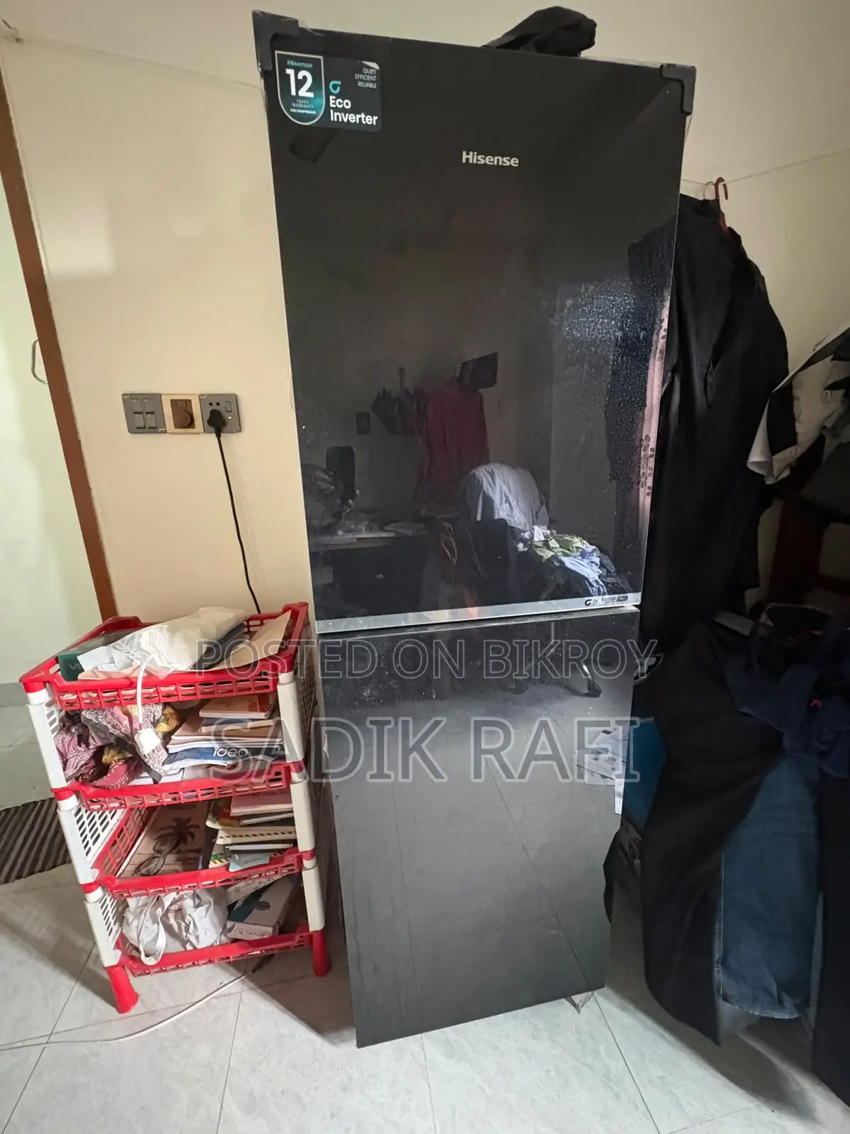 Hisense RT1G276NAB/BD3 277L TMF Inverter Glass Door Refrigerator