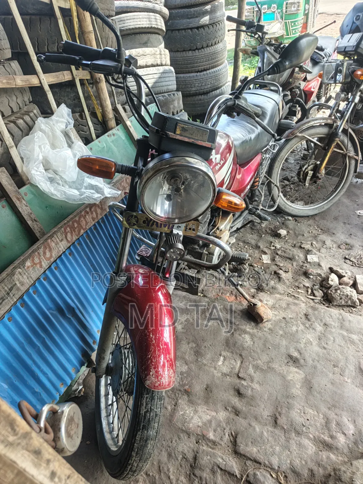 Bajaj Boxer 100 2014 Red