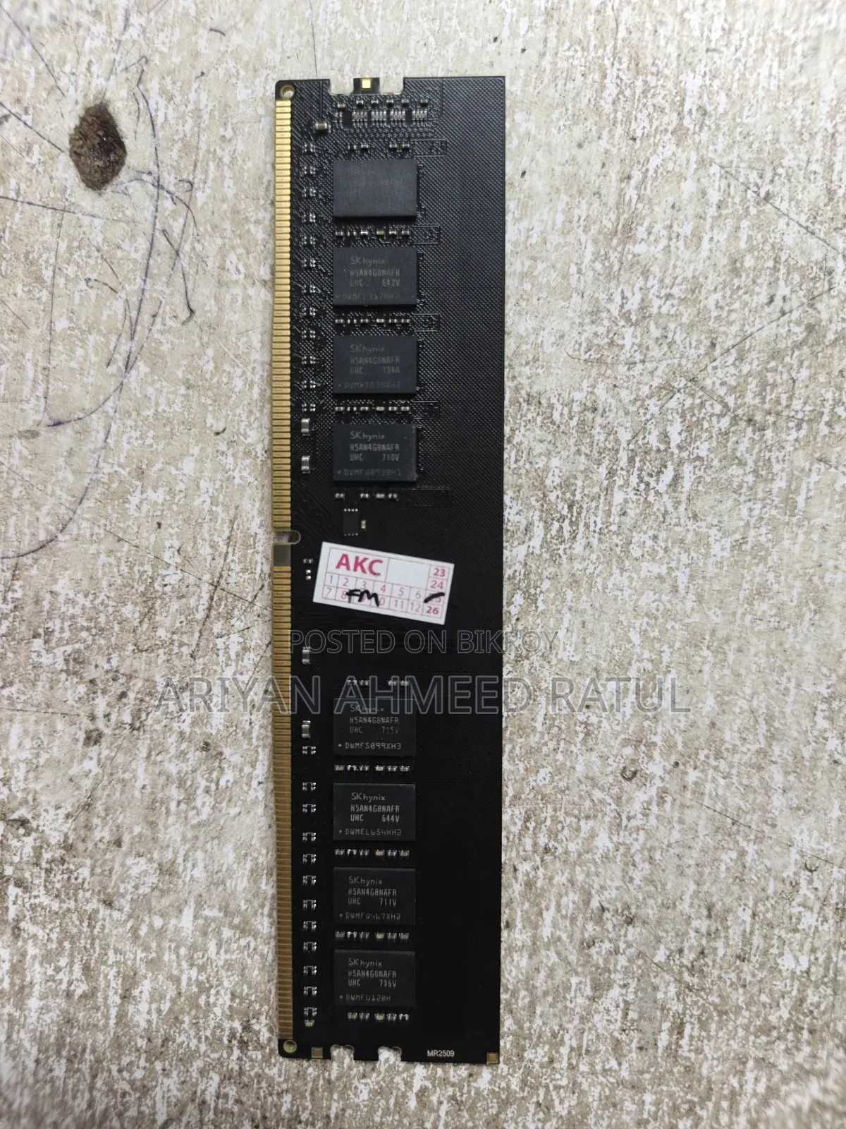 Adata 8gb DDR4 2666-MHZ Ram For Sale