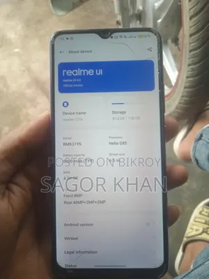Realme C25s 128 GB Black