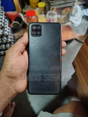 স্যামসাং গ্যালাক্সি এ১২ ৬৪ জিবি কালো