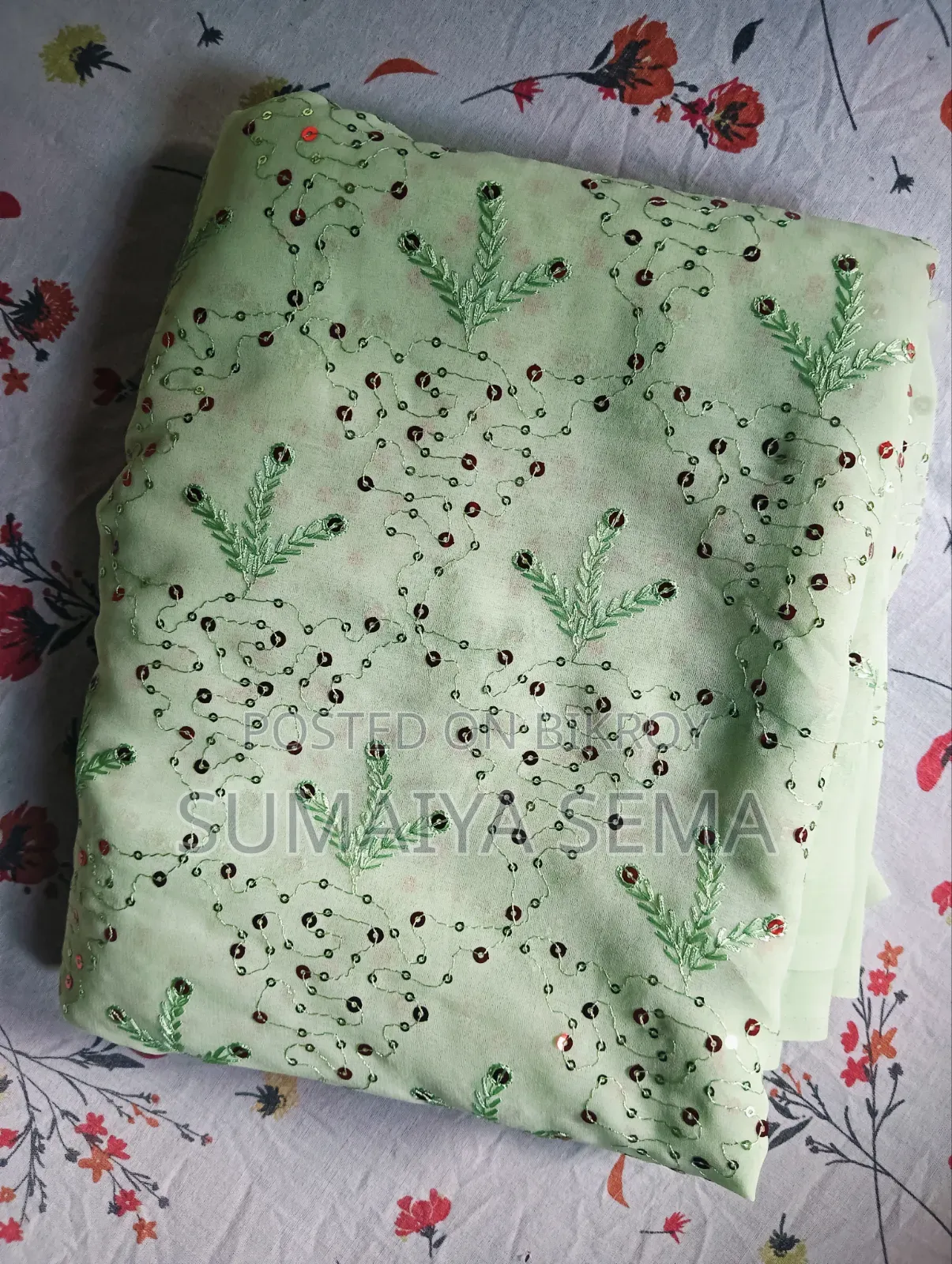 Embroidery Yard Fabric