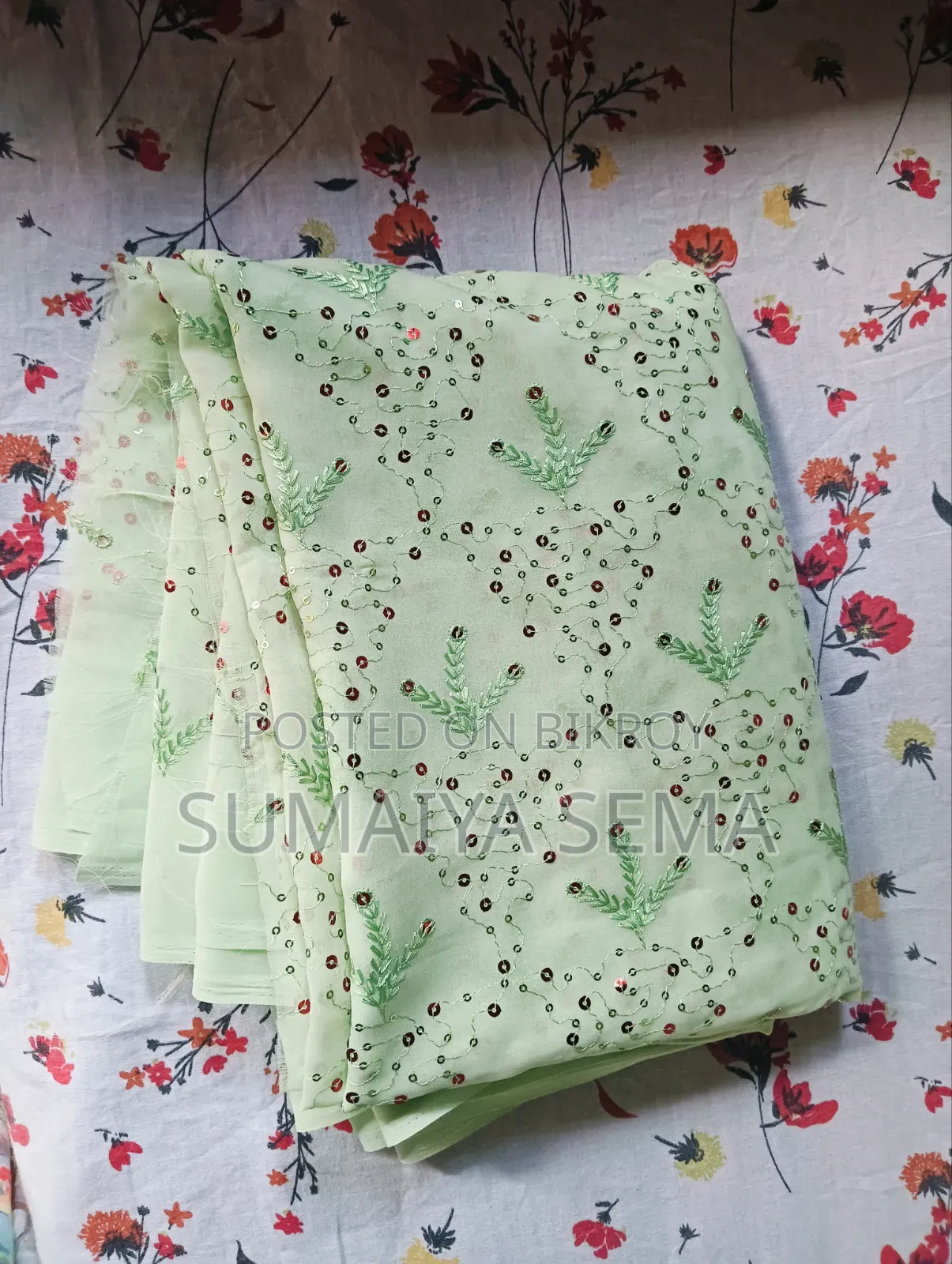 Embroidery Yard Fabric