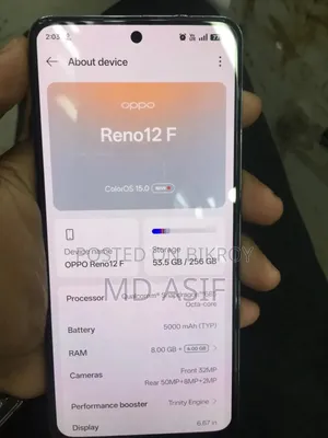 Oppo Reno12 F 256 GB Rose Gold