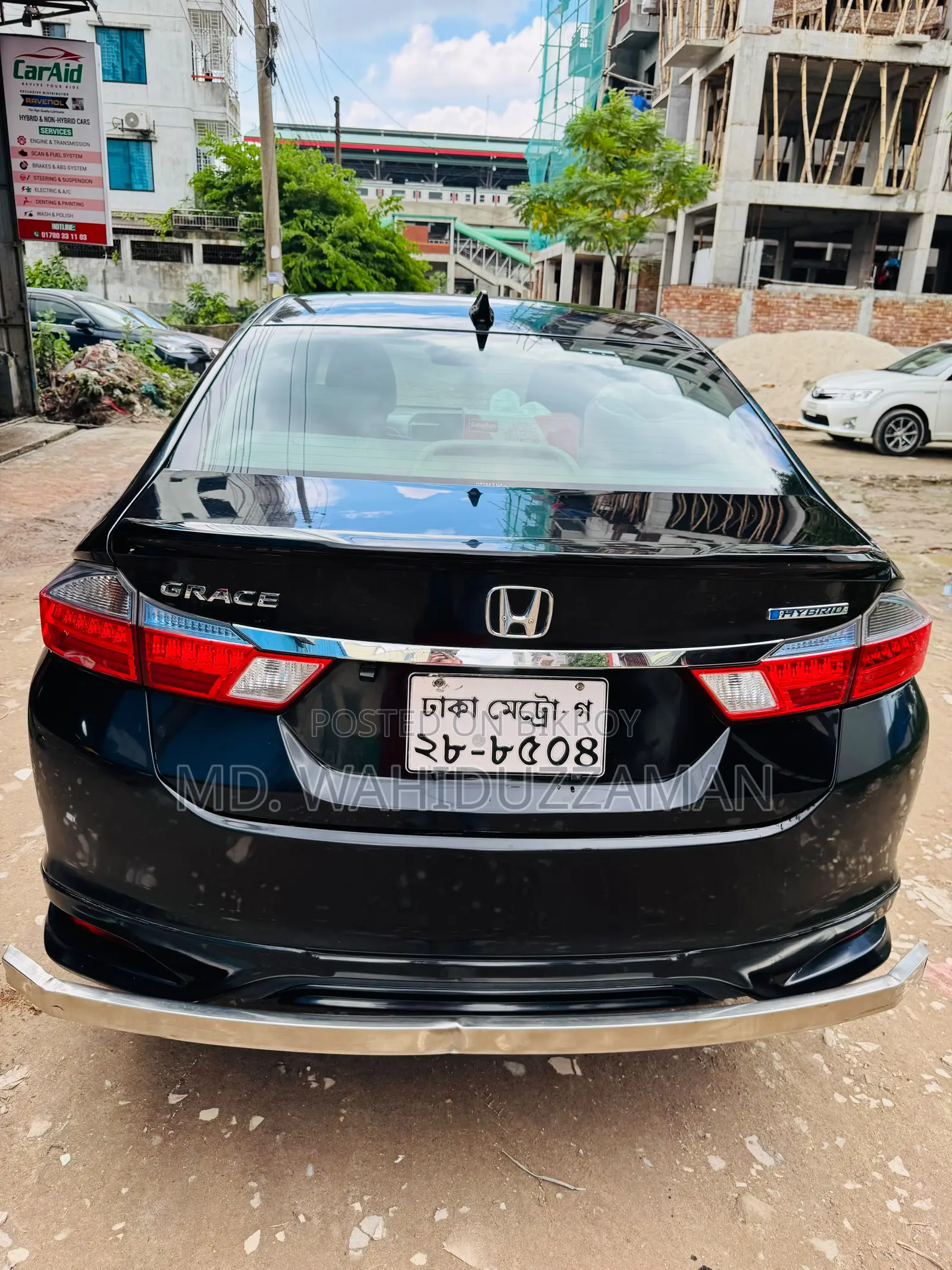হোন্ডা গ্রেস ১.৫ হাইব্রিড এফডব্লিউডি ২০১৪ কালো