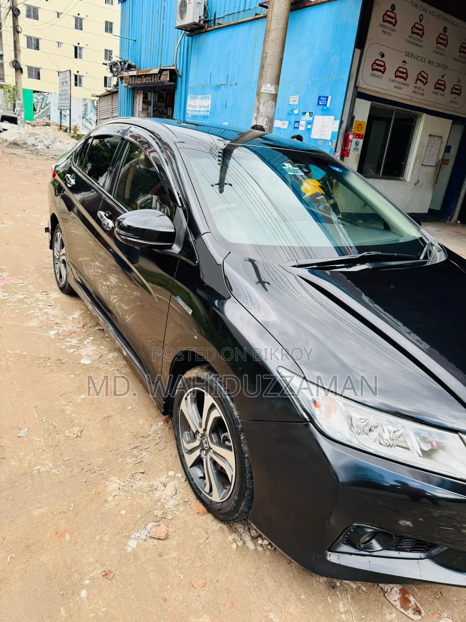 হোন্ডা গ্রেস ১.৫ হাইব্রিড এফডব্লিউডি ২০১৪ কালো