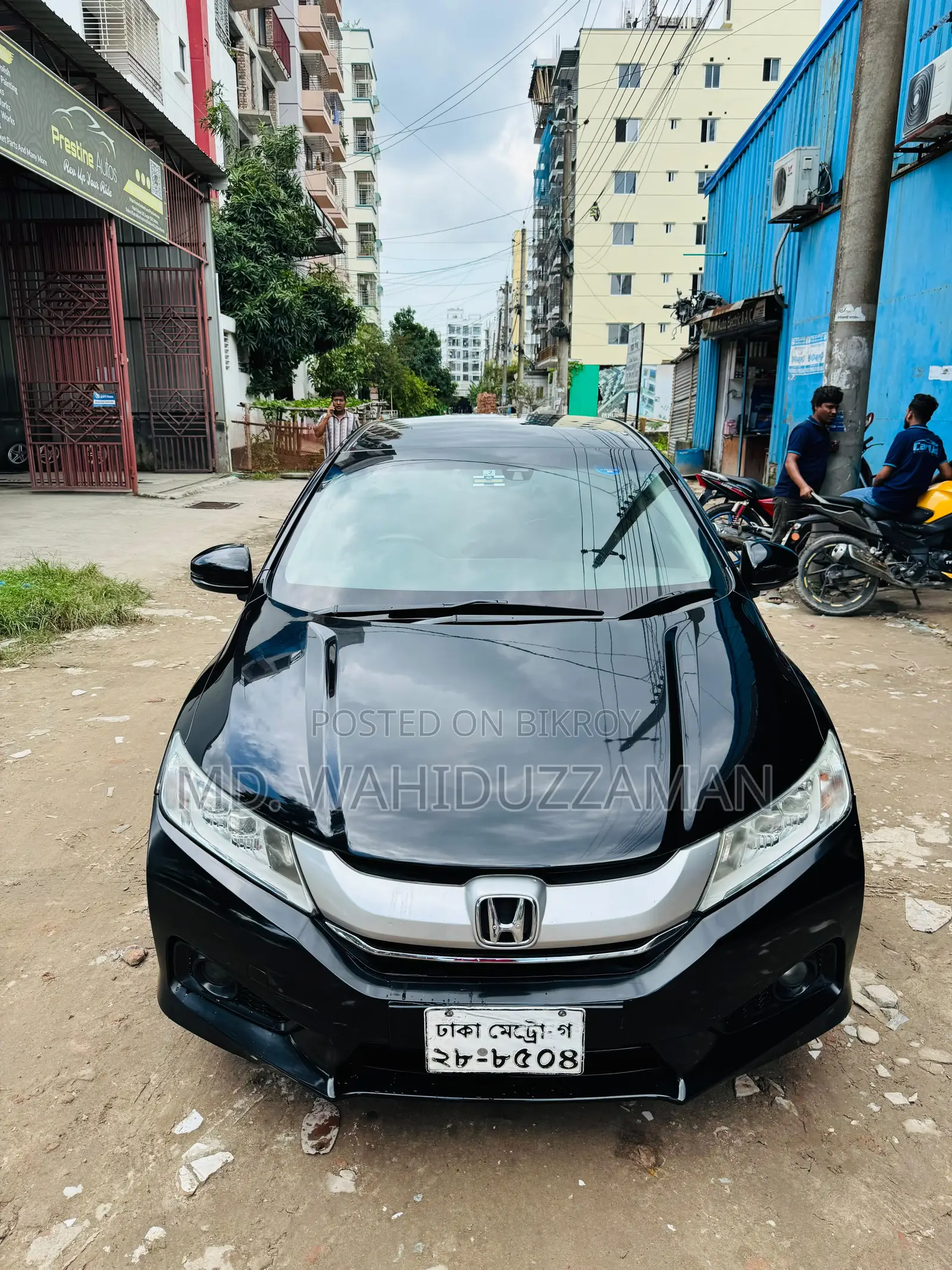 হোন্ডা গ্রেস ১.৫ হাইব্রিড এফডব্লিউডি ২০১৪ কালো