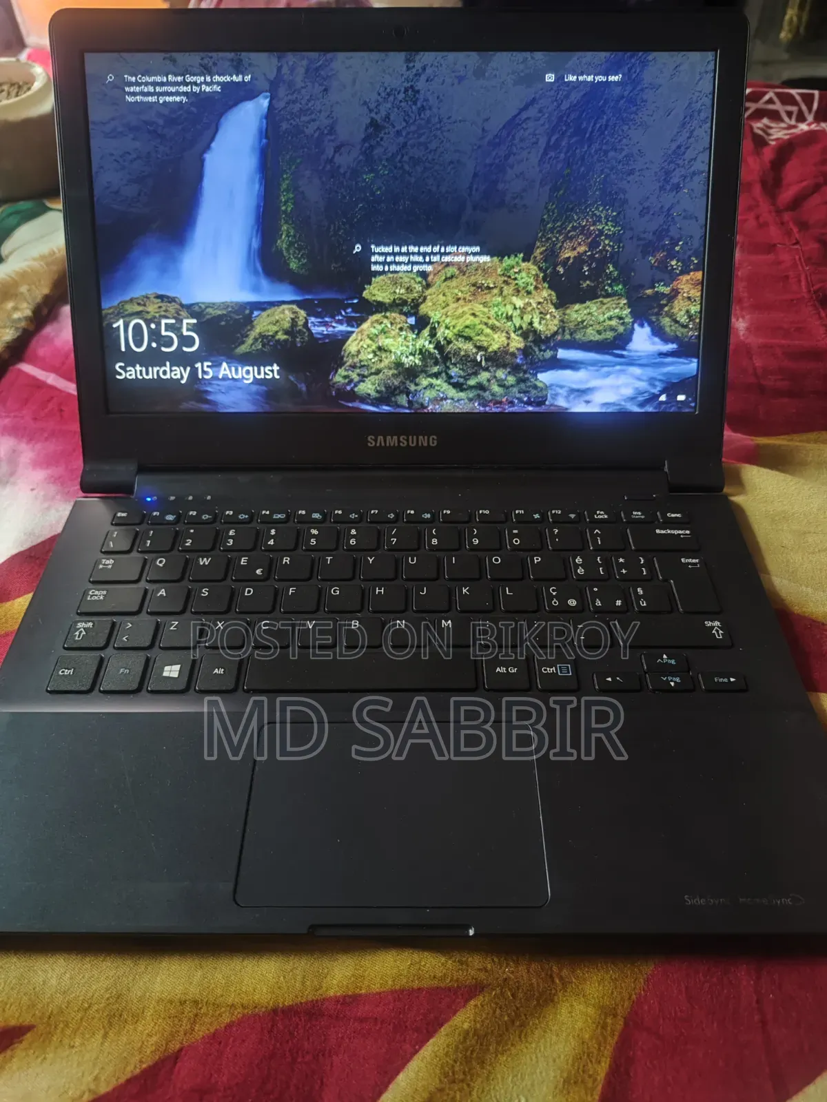 Laptop Samsung 4GB Intel Core i3 SSD 128GB